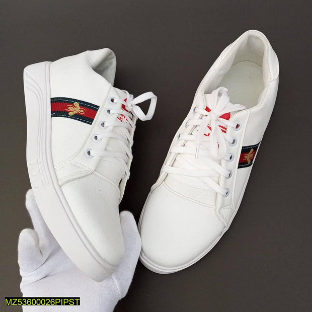 White Premium Men's Sports Shoes - Hammad Ali Merch