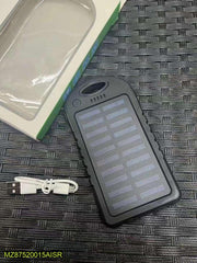 25000mAh Fast Solar Power Bank - Hammad Ali Merch