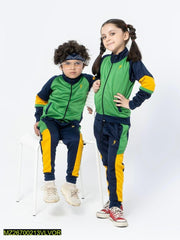 2 Pieces Kids Stitched Poly Athletic Fleece Track Suit - Hammad Ali Merch