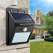 Rechargeable Solar Power LED Wall Light