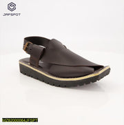 Signature Premium Brown Peshawari Chappal - Hammad Ali Merch